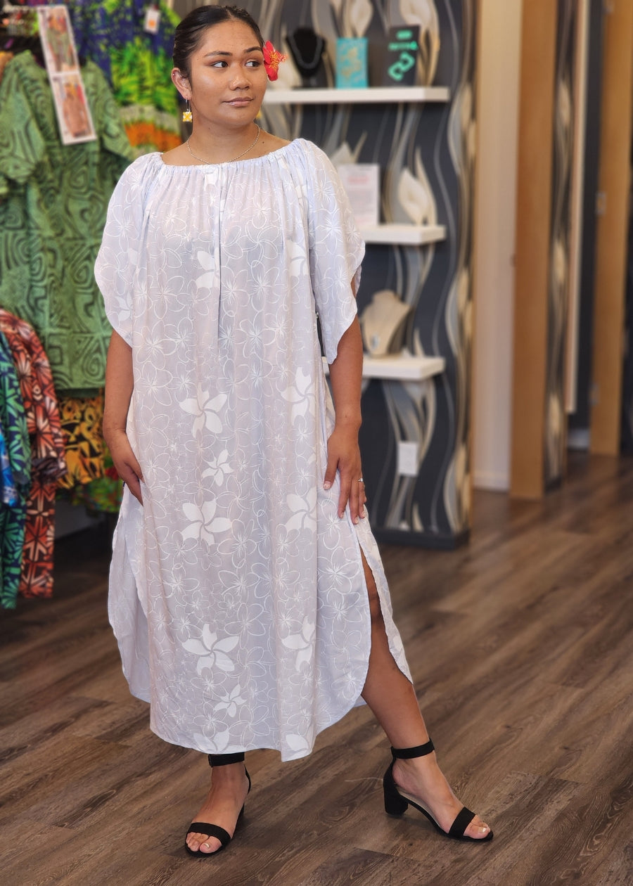 Missy Handprinted Kaftan Dress