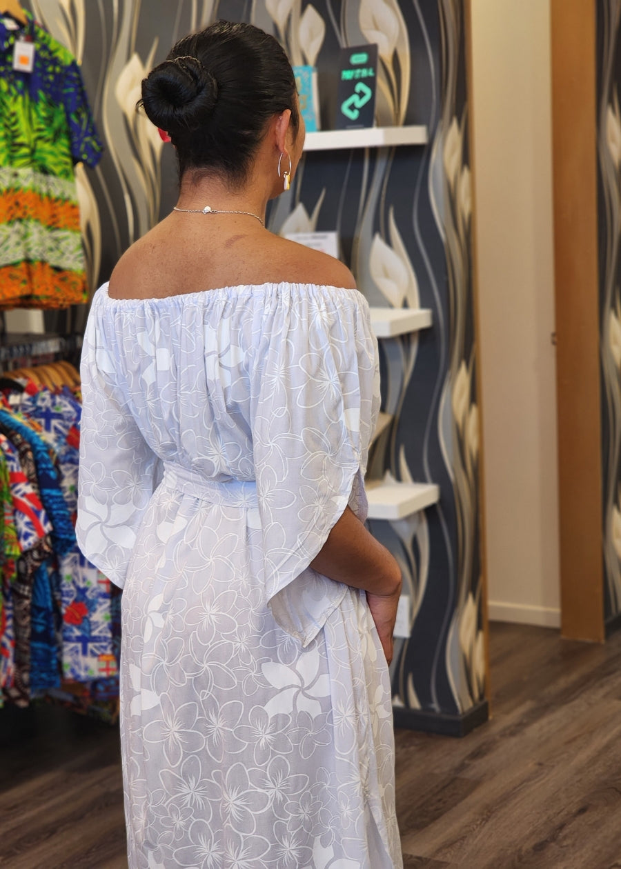 Missy Handprinted Kaftan Dress