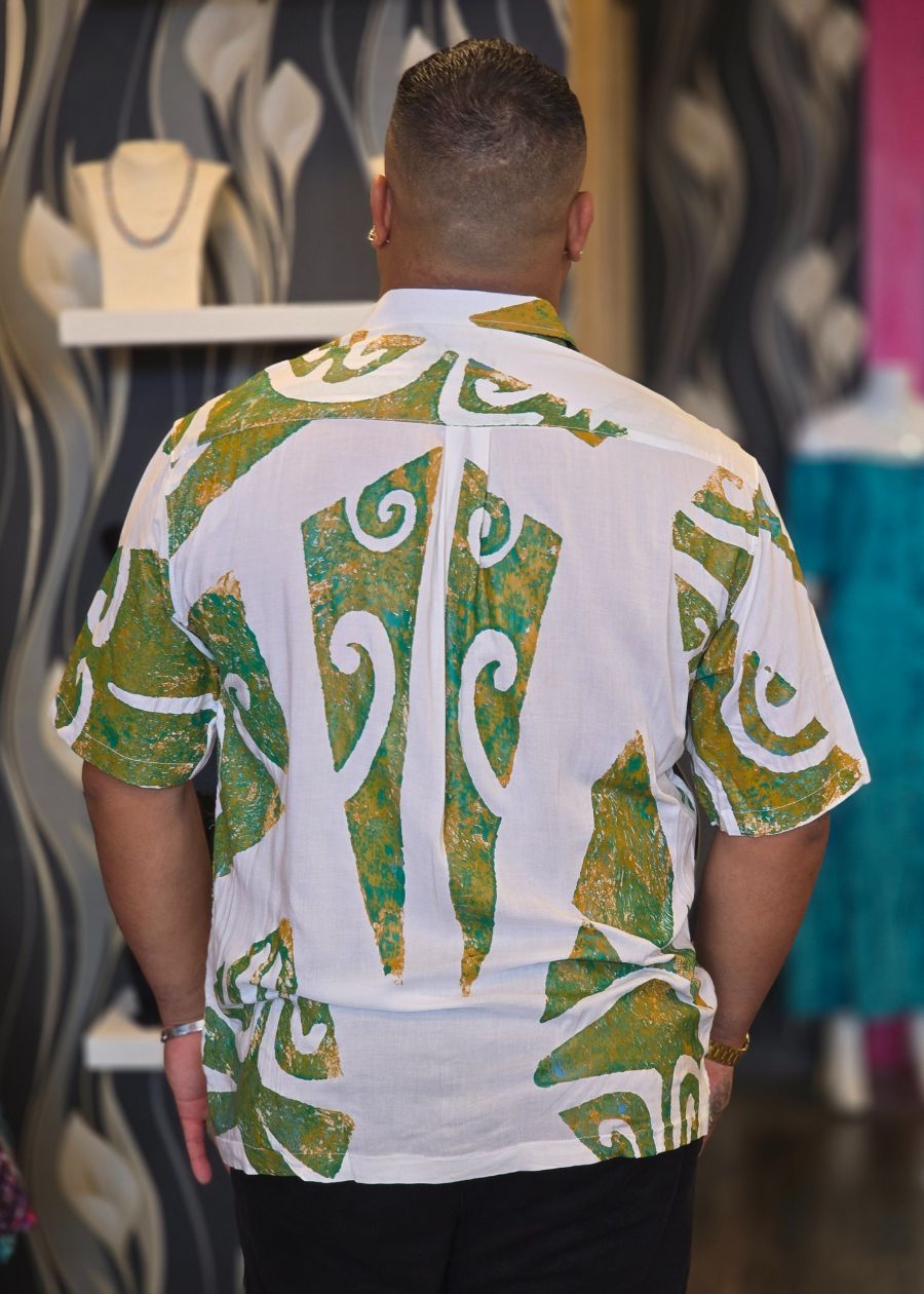 PIA Handprinted Men's Shirt