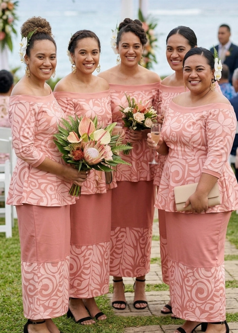 Lydia Stretch Puletasi/Sulu Jaba