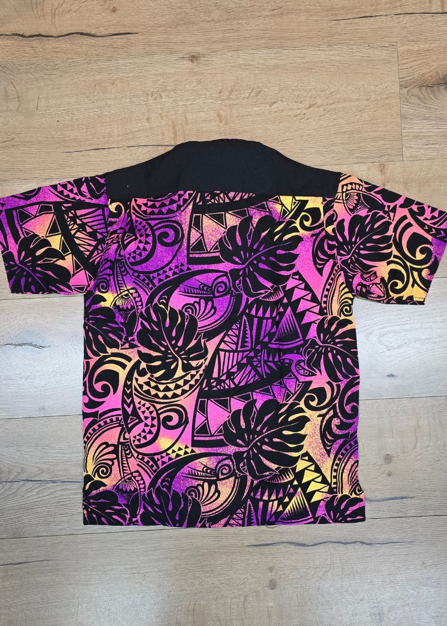 Boy's Purple Island Shirt