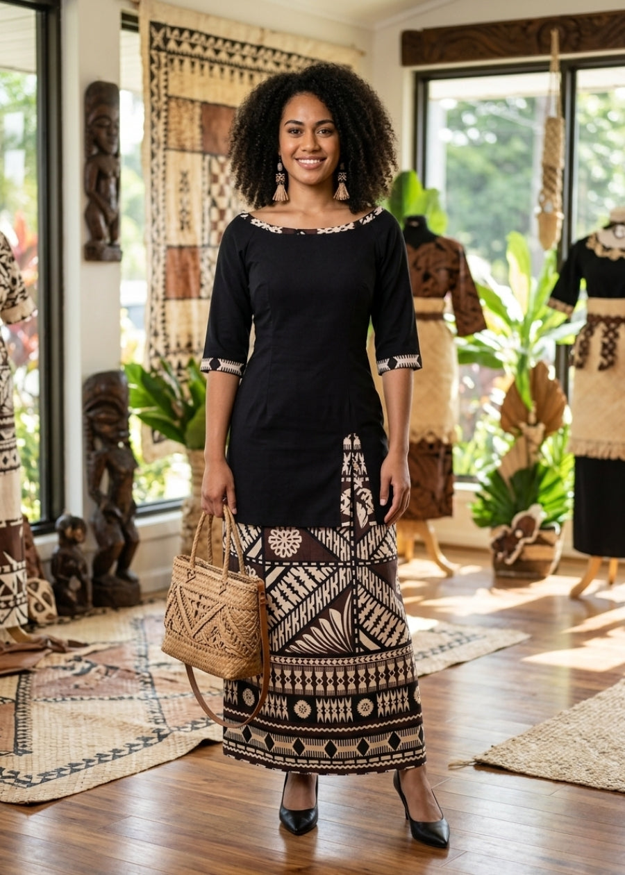 Mele Stretch Puletasi/Sulu Jaba