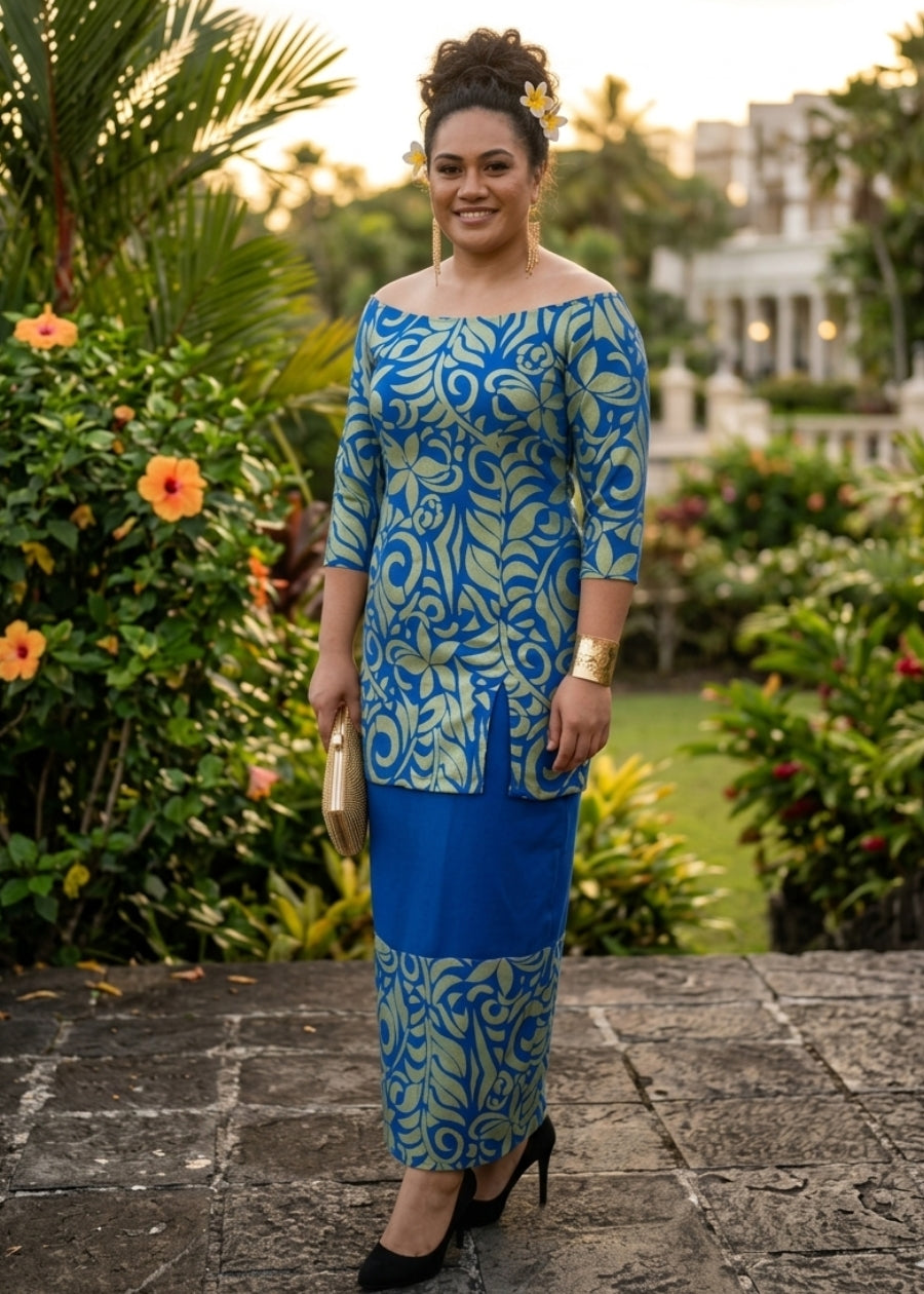 Anita Stretch Puletasi/Sulu Jaba