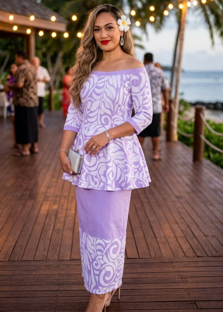Shanania Peplum Puletasi (PREORDER)