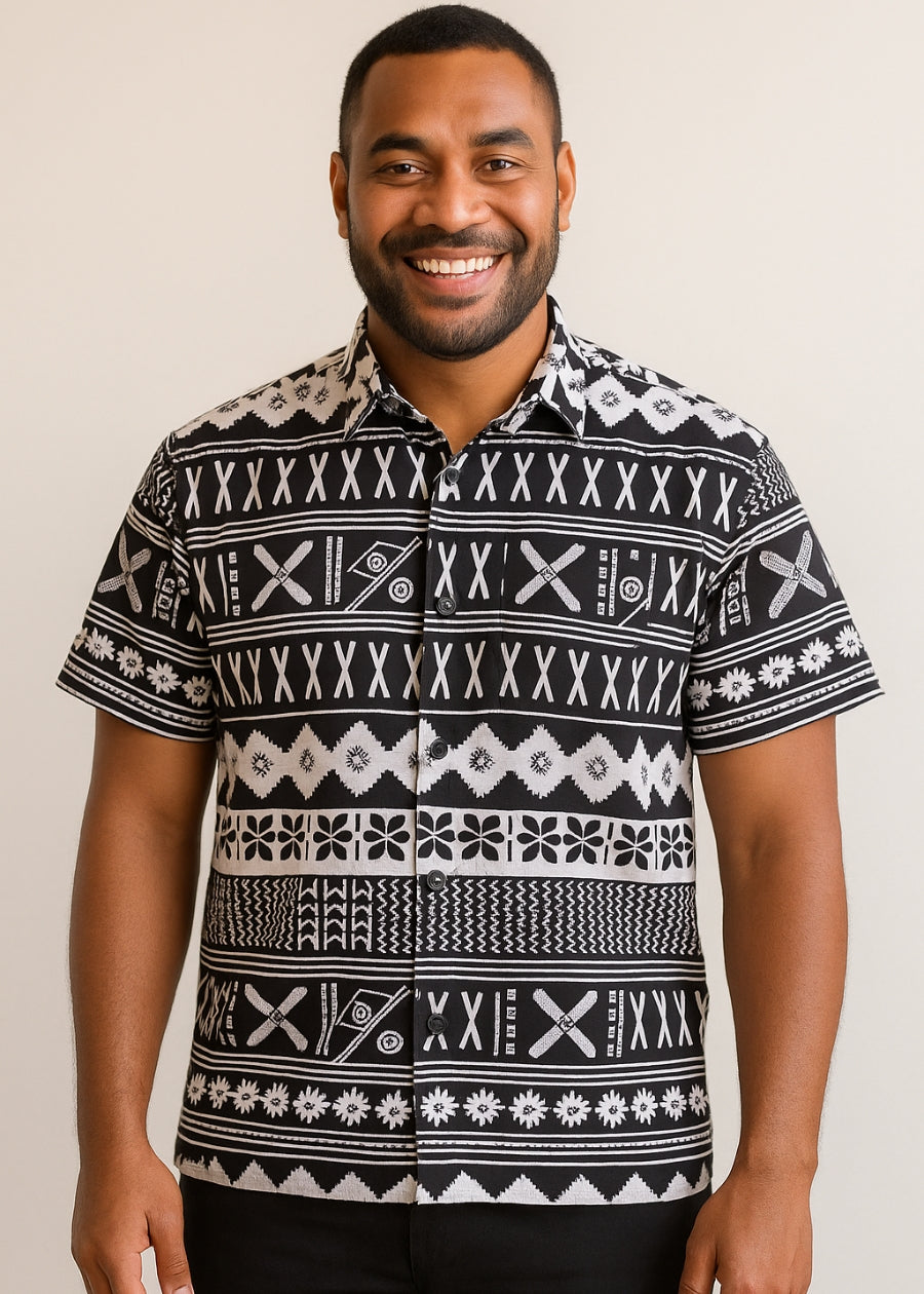 Tapa Print Shirt