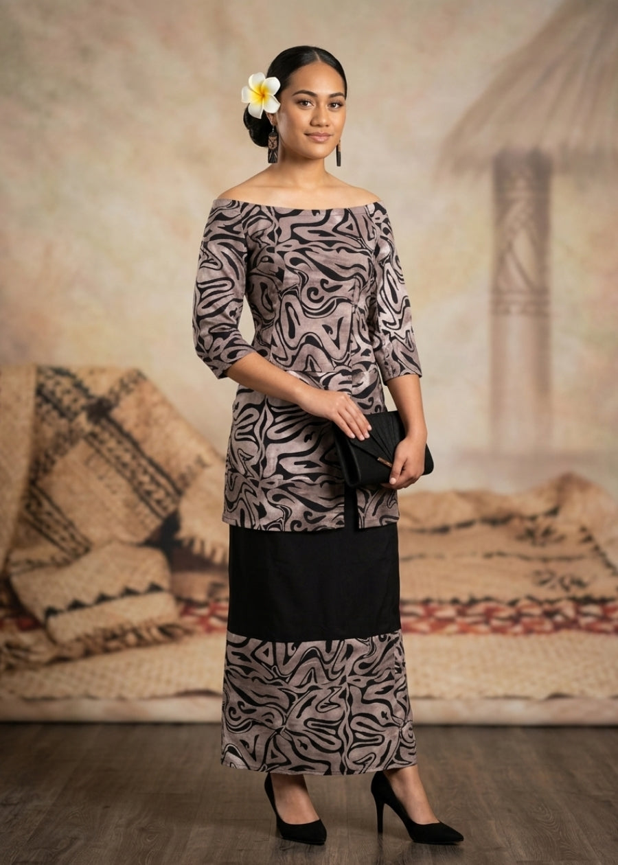 Karla Stretch Puletasi/Sulu Jaba