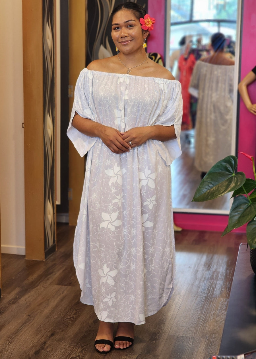 Missy Handprinted Kaftan Dress