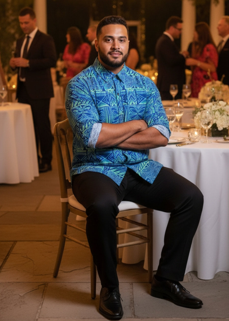 Men's Long Sleeve Oceana Shirt