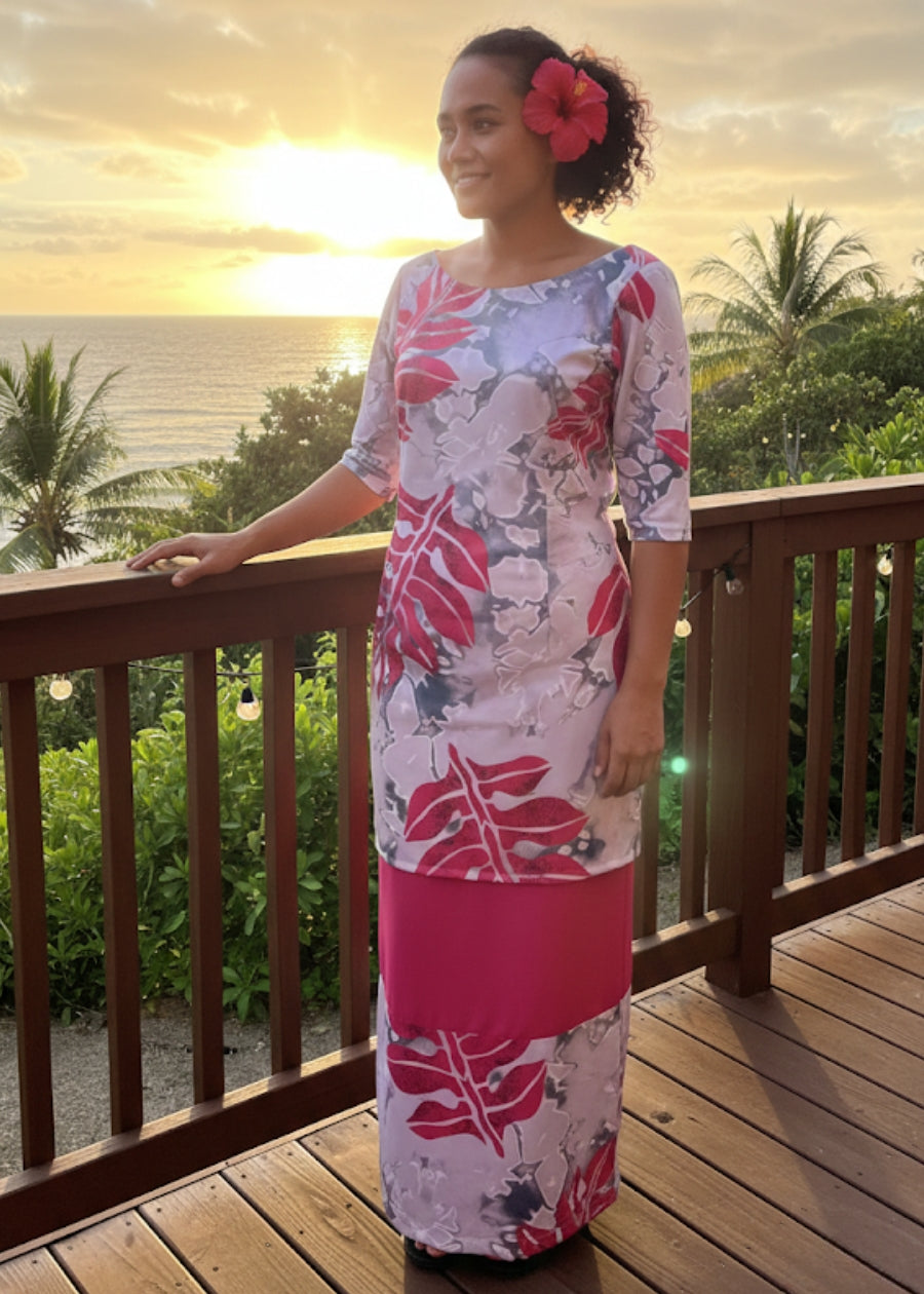 Sandra Stretch Puletasi/Sulu Jaba - Intro Offer $95! Normal Retail $125