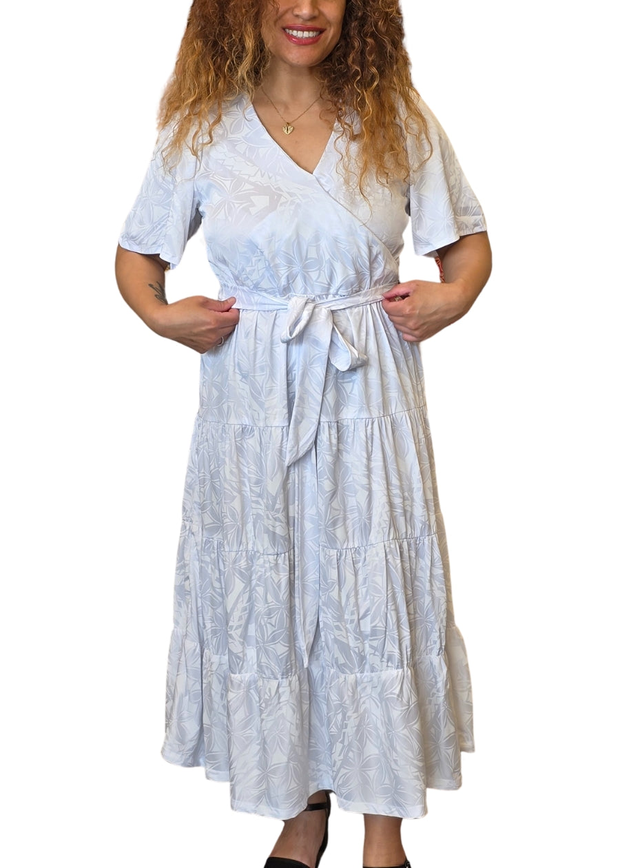 Nikita White Layered Dress