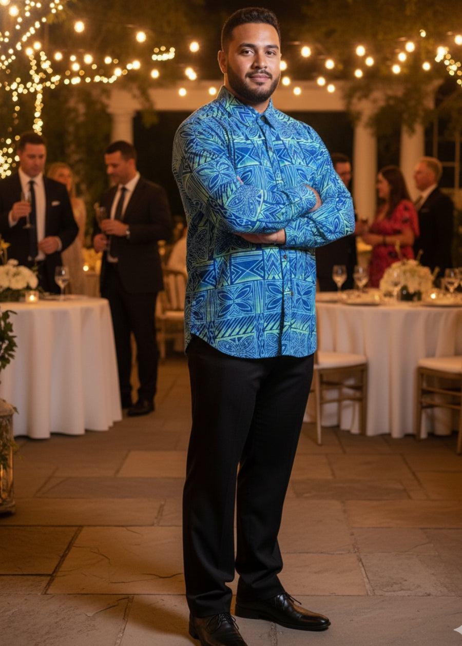 Men's Long Sleeve Oceana Shirt