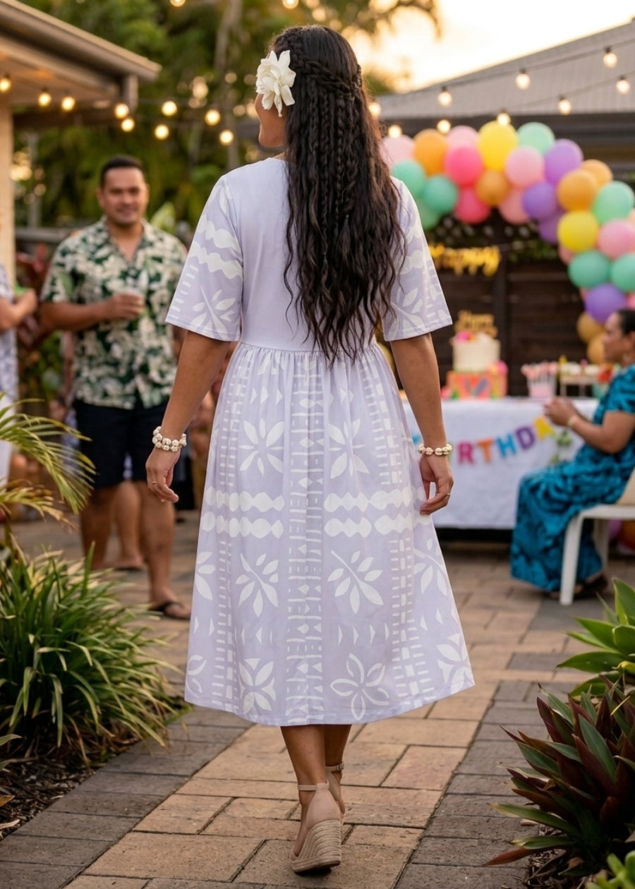 Selina Handprinted Dress