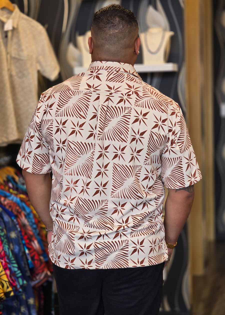 Lomani Handprinted Island Shirt