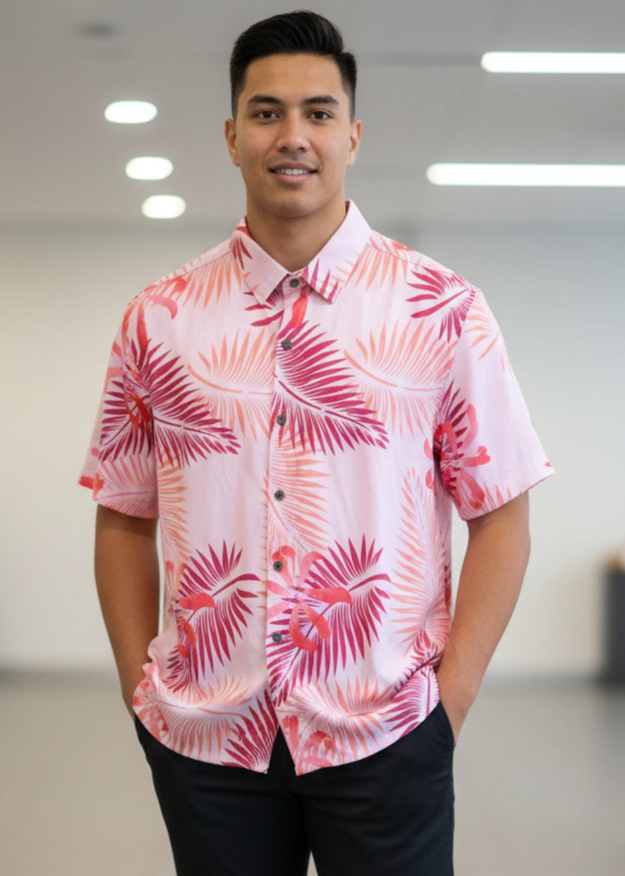 Karl Stretch Shirt - Pink