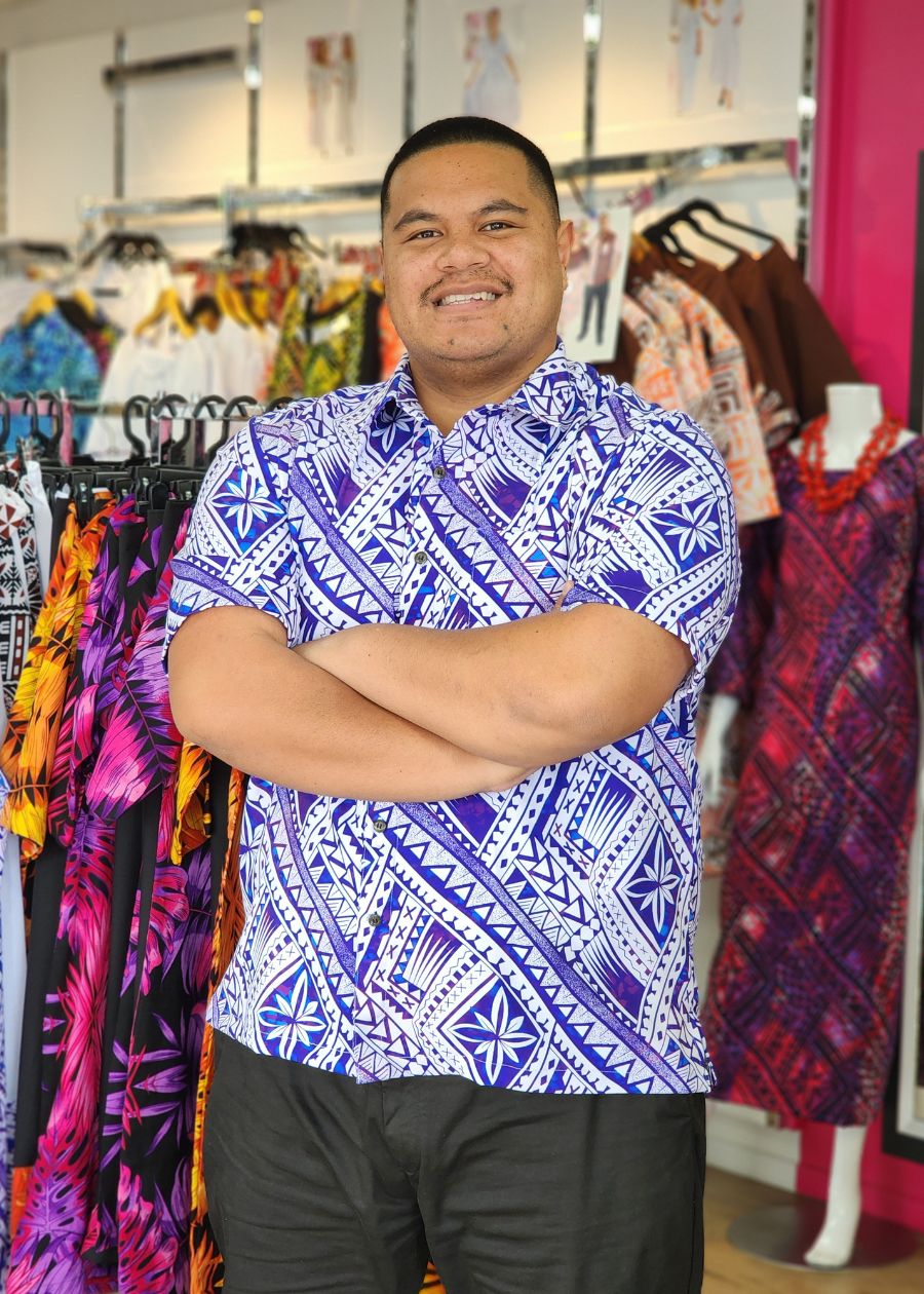 Roger Polynesian Short Sleeve Shirt