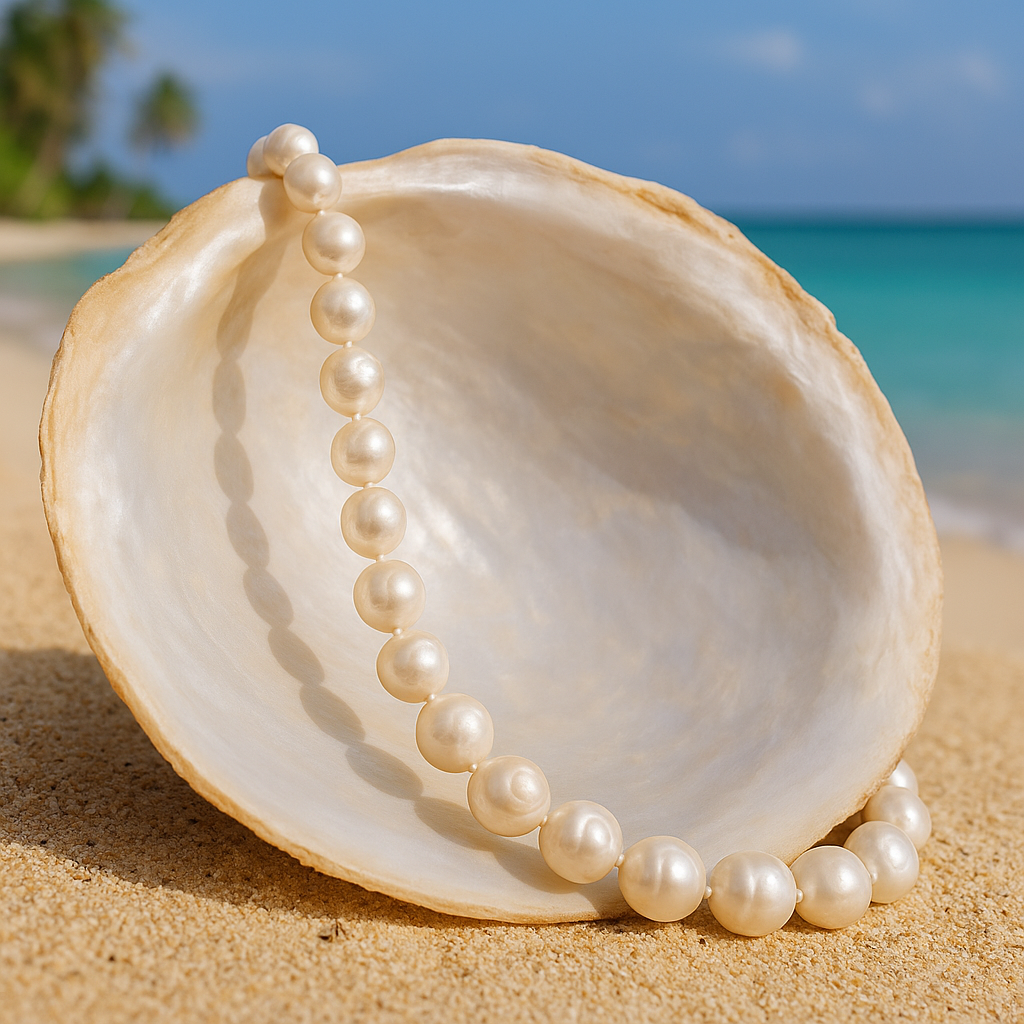 Single Strand Mixed White Freshwater Pearls