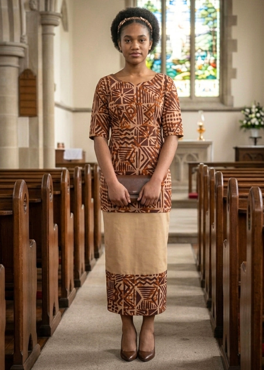 Karolina Puletasi/Sulu Jaba/Top & Skirt