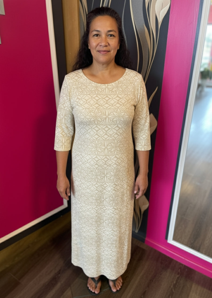 Katrina Straight Long Dress