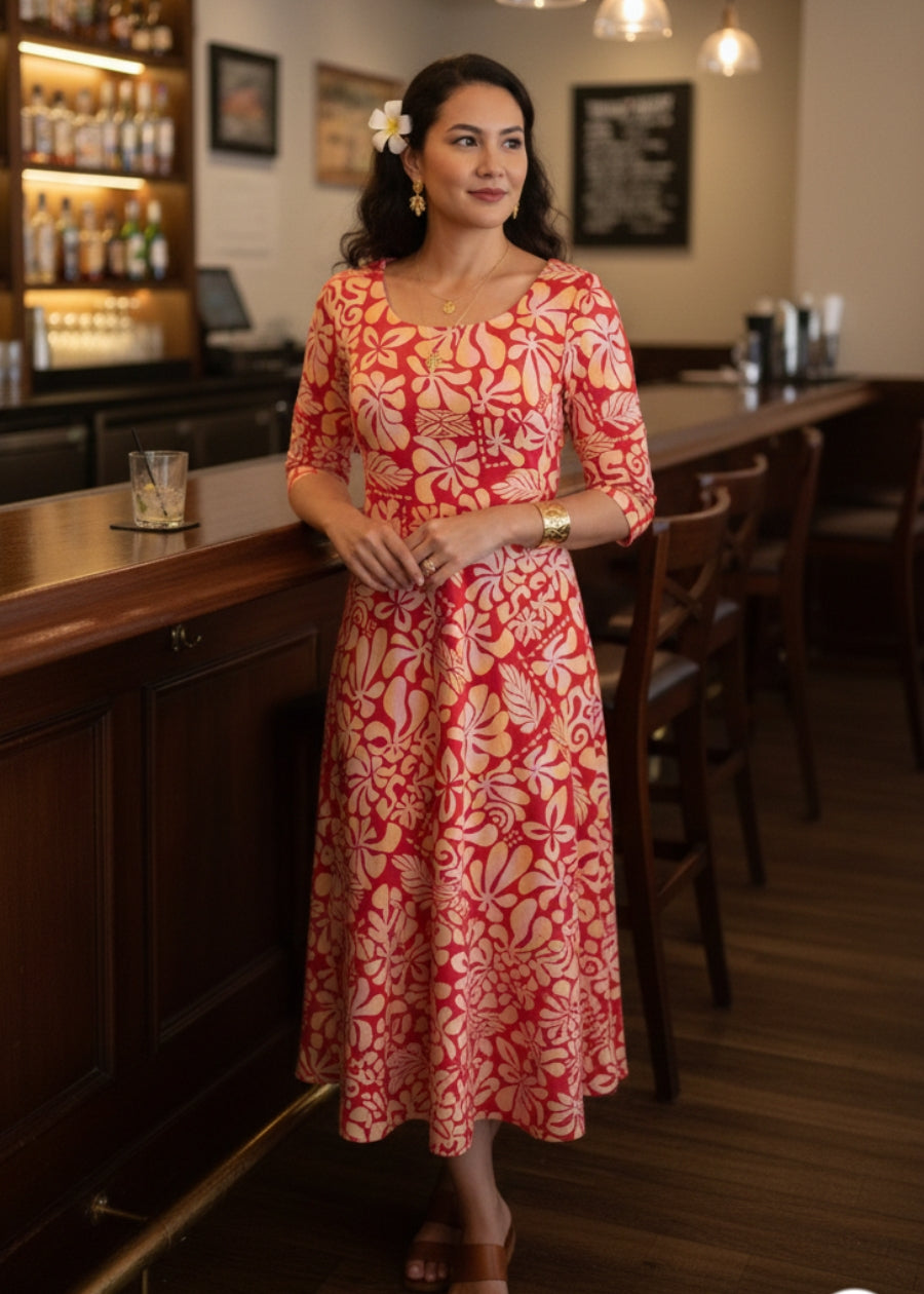 Aliyah Mid Waist Dress